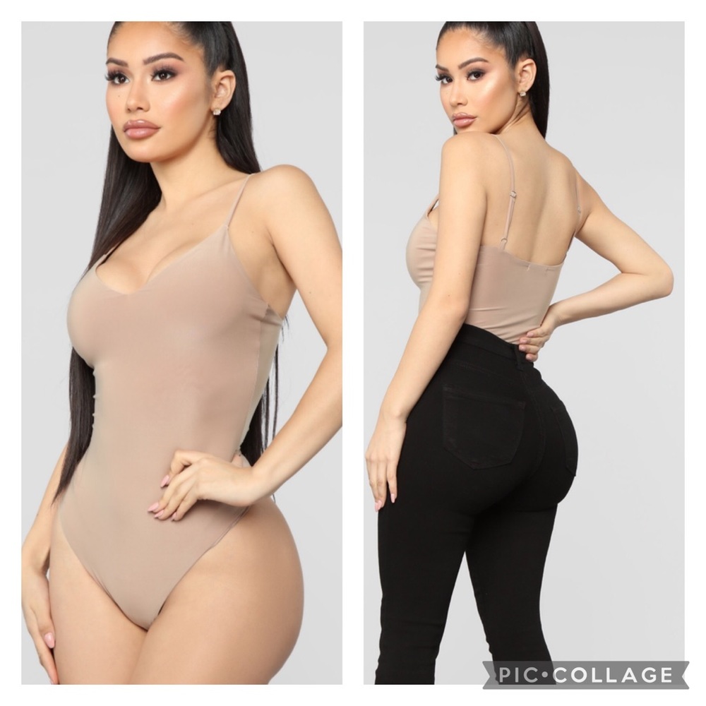 FN - Here to Stay Bodysuit in Nude